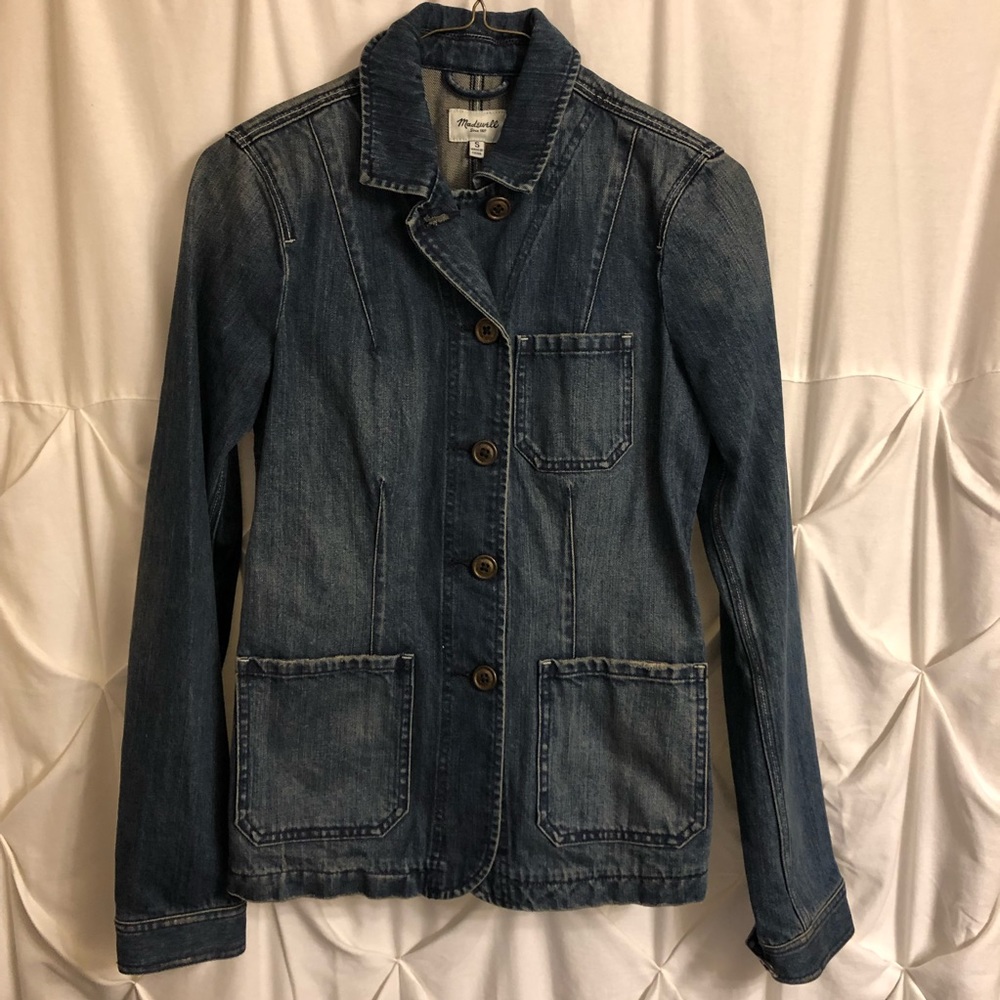 Denim Madewell Chore Coat style Blazer Jacket